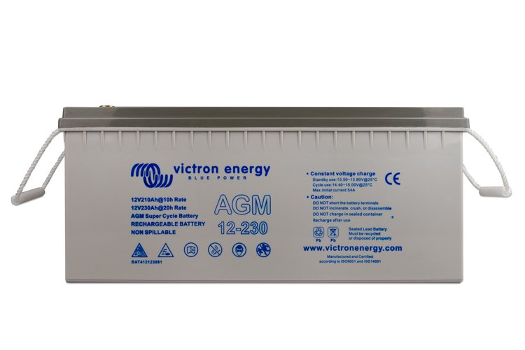 Victron 12V/230Ah AGM Super Cycle Battery (M8)