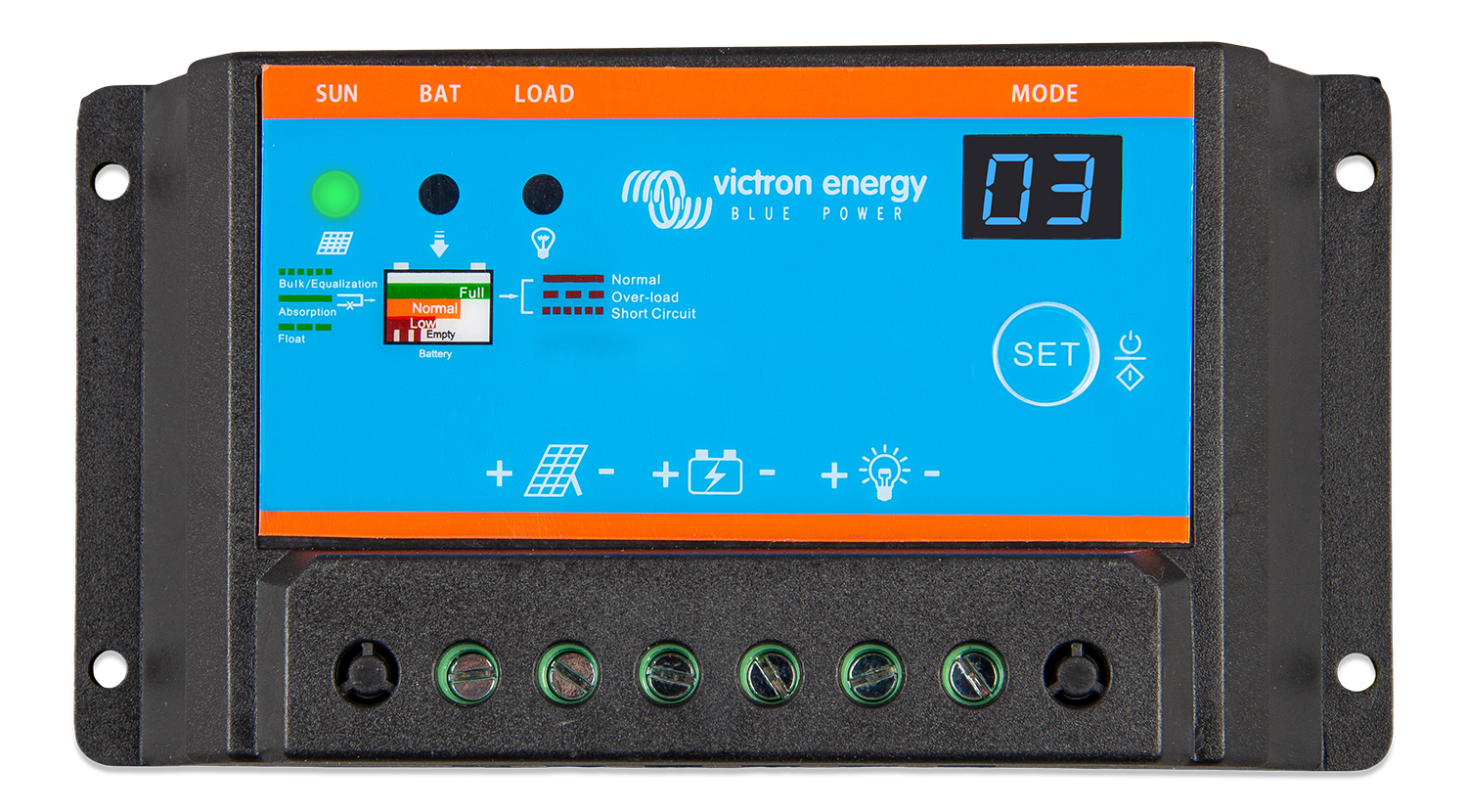 Victron BlueSolar PWM-Light Charge Controller 12/24V-5A