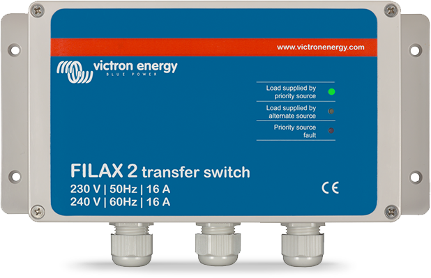 Victron Filax 2 Transfer Switch CE 110V/50Hz-120V/60Hz