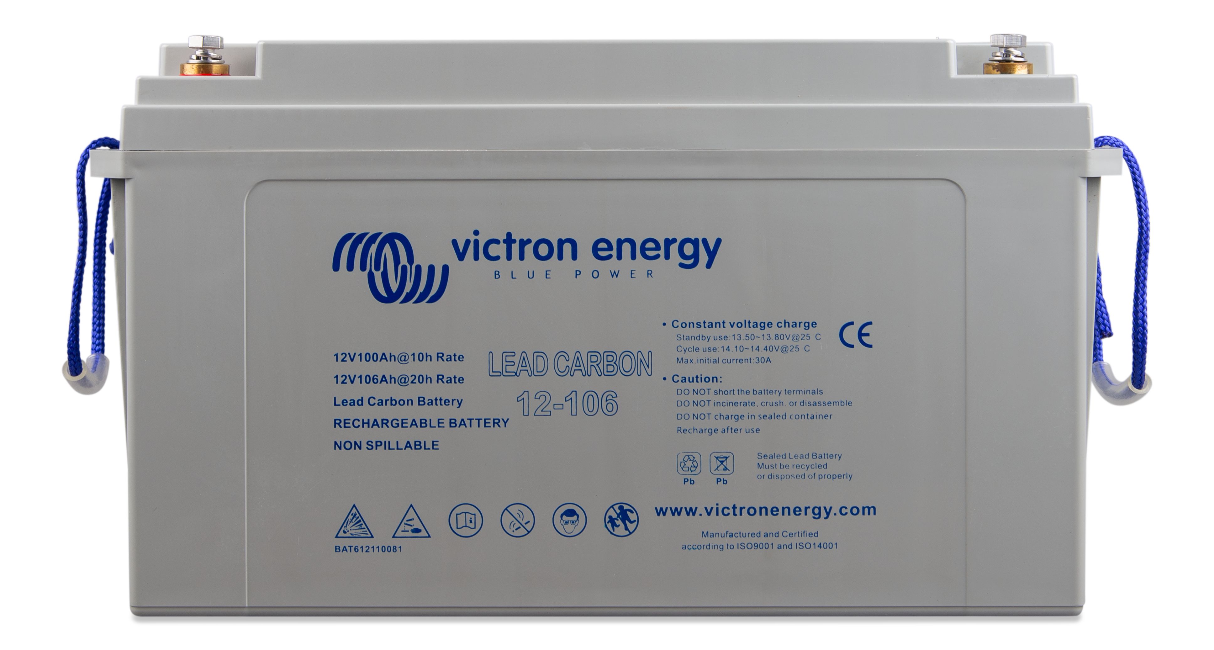 Victron 12V/106Ah Lead Carbon Battery (M8)