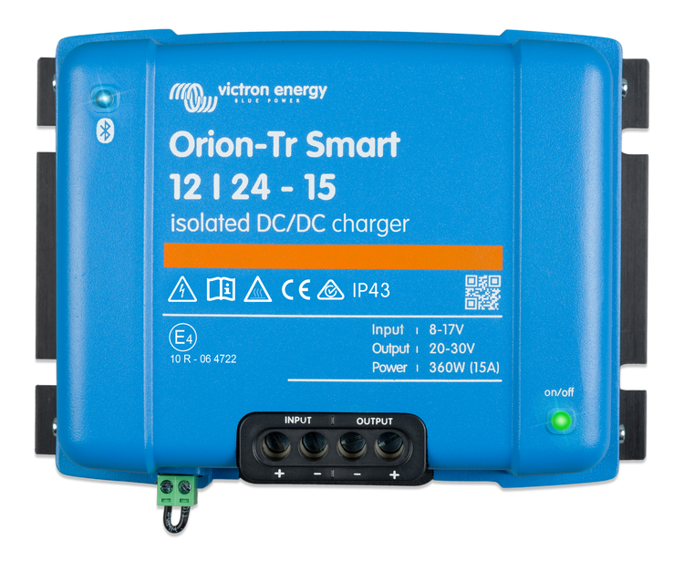 Victron Orion-Tr Smart 12/24-15A (360W) Isolated DC-DC charger