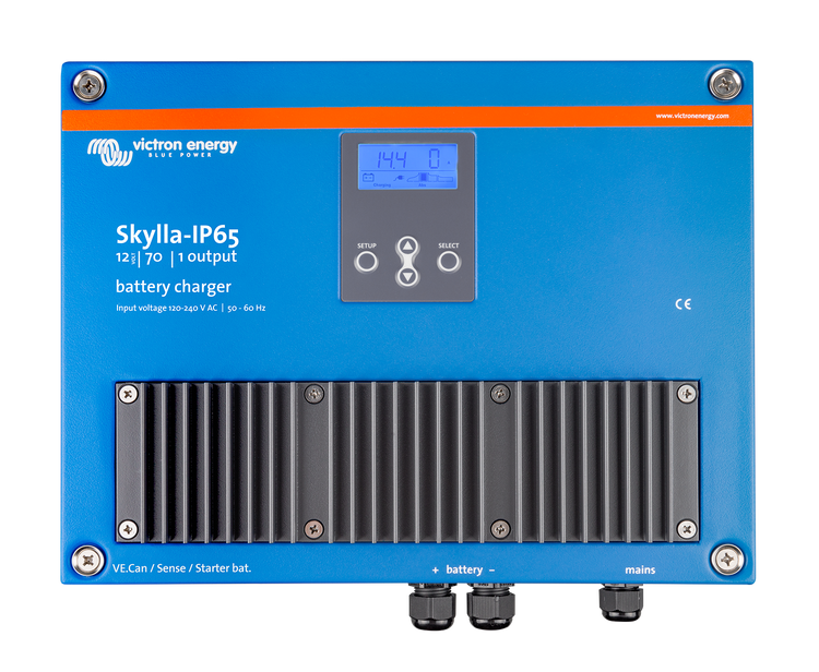 Victron Skylla-IP65 12/70(1+1) 120-240V