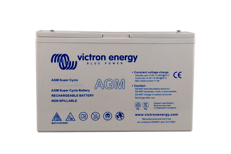 Victron 12V/15Ah AGM Super Cycle Battery 