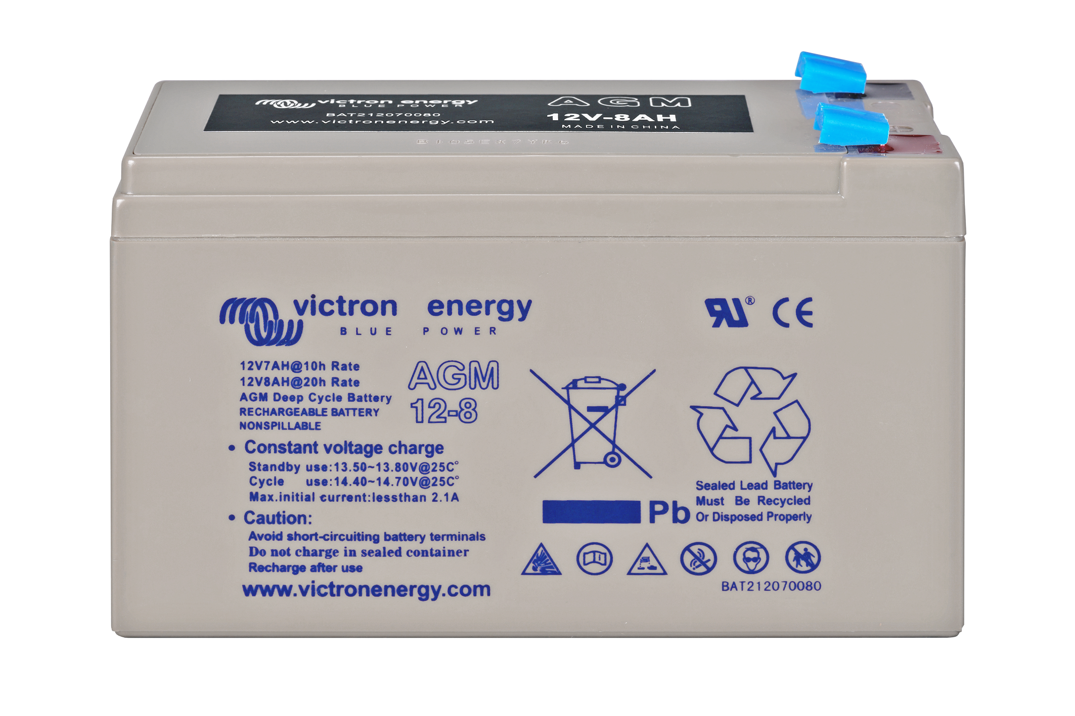 Victron 12V/8Ah AGM Deep Cycle Battery